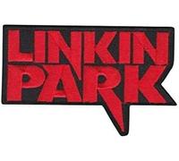 Linkin Park Red Black Aufnäher Besticktes Patch zum Aufbügeln Applique