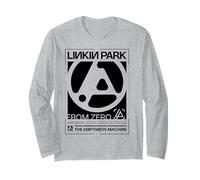 Linkin Park Schwarzweiß-Logo von Zero Box Langarmshirt