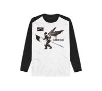 Linkin Park - Street Soldier White/Black - Longsleeve - Weiß - S - 100% Baumwolle Weiß S