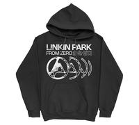 Linkin Park Unisex-Erwachsene Official Merch from Zero Slide Hoodie Kapuzenpullover, Schwarz, X-Large