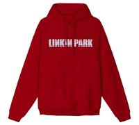 Linkin Park Unisex Hybrid Theory Hoodie Kapuzenpullover, Rot (Cardinal Red), Medium