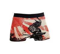 Linomo Herren Boxershorts Japanischer Samurai Unterhosen Männer Herren Unterwäsche für Männer