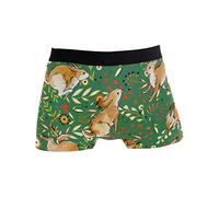 Linomo Herren Boxershorts Süß Hase Kaninchen Unterhosen Männer Herren Unterwäsche für Männer
