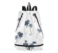 linqin Badeanzug-Tasche, Topical Palmen Dry Bag Rucksack, wasserdicht, Strandrucksack für Damen und Herren, Topische Palmen, Einheitsgröße, Classic