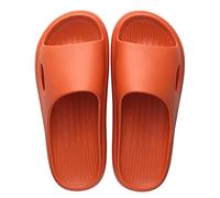 LinRim Badelatschen Damen Herren Schlappen Schnell Trocknende Badeschlappen Unisex Pantoffeln Leichte Indoor Outdoor Slipper Rutschfeste Gummi Latschen Unisex Open Toe Badezimmer