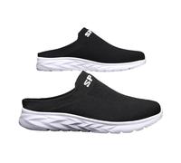 LinRim Clogs & Pantoletten Für Damen Und Herren Freizeit Mesh Atmungsaktiv Orthopädische Hausschuhe Slip on Walkingschuhe Slip On Pantoffeln Sommer Outdoor Bequeme Gartenschuhe Schlupfschuhe Sabots