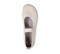 LinRim Damen Ballerinas Elegant Slip On Knit Schuhe Flache Barfuß Ballerina Geschlossene Mokassin Runde Zehe Barfußschuhe Bequem Weich Leicht Trick Kleid Schuhe Niedriger Keil Flats
