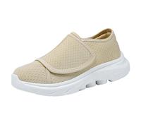 LinRim Diabetiker Schuhe Für Geschwollene Füße, Senioren Schuhe Herren Damen Orthopädische Spezialschuh Gesundheitsschuhe Bequemer Verbandschuhe Polyneuropathie Schuhe