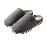 LinRim Hausschuhe Damen Herren Winter Warm Pantoffeln Frauen Leichte Bequeme Filzpantoffeln Frauen Bequeme Slippers Unisex Slippers Filzhausschuhe Unisex für Drinnen und Draussen