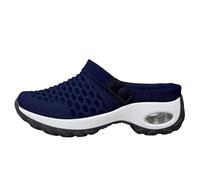 LinRim Orthopädische Clogs Damen Herren Hinten Offen Trekkingschuhe Gartenschuhe Mit Guter DäMpfung Plattform Air Leichte Outdoor Walking Schuhe Atmungsaktiv Bequeme Schlupfschuhe