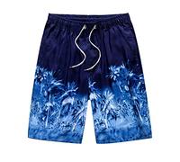 LinRim Sweatshorts Herren Schwimmshorts Atmungsaktive Schnell Trocknende Badeshorts Bequeme Badehose Männer Boardshorts Surfen Strandhose Schwimmhose mit Verstellbarem Tunnelzug