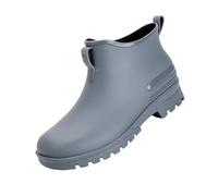 LinRim Unisex Gummistiefel | Regenstiefel | Wasserdicht | Gummihalbstiefel | Gartenschuhe | Rain Boots | Matschstiefel Halbhoch | Wasserdicht | Atmungsaktiv | Stiefeletten | Größen 35-44