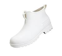 LinRim Unisex Gummistiefel | Regenstiefel | Wasserdicht | Gummihalbstiefel | Gartenschuhe | Rain Boots | Matschstiefel Halbhoch | Wasserdicht | Atmungsaktiv | Stiefeletten | Größen 35-44