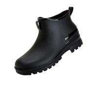 LinRim Unisex Gummistiefel | Regenstiefel | Wasserdicht | Gummihalbstiefel | Gartenschuhe | Rain Boots | Matschstiefel Halbhoch | Wasserdicht | Atmungsaktiv | Stiefeletten | Größen 35-44
