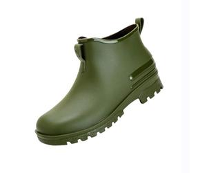 LinRim Unisex Gummistiefel | Regenstiefel | Wasserdicht | Gummihalbstiefel | Gartenschuhe | Rain Boots | Matschstiefel Halbhoch | Wasserdicht | Atmungsaktiv | Stiefeletten | Größen 35-44