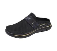 LinRim Unisex Hausschuhe Leichte Atmungsaktive Pantoffeln Slip On Pantoletten rutschfest Gartenschuhe Leichte Gesundheitsschuhe Outdoor Beach Pool Schlupfschuhe Sabots