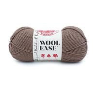 Lion Brand Wollgarn, Kammgarn zum Stricken, Häkeln und Basteln, 1 Pack, beige (Thrush)