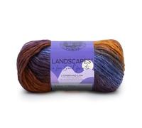 Lion Brand Yarn 100 g 100 Percent Acrylic "Landscapes" Yarn Ball, Mountain Range,10.25 x 10.25 x 19.78 cm