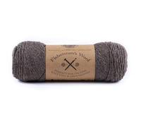 Lion Brand Yarn 150-125N Fishermen's Wool Yarn Brown Heather