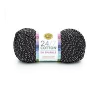 Lion Brand Yarn 24/7 Cotton Dk Garn, 1 Pack, Night Sky