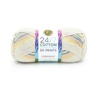 Lion Brand Yarn 24/7 Cotton Dk Garn, 1 Pack, Seaglass