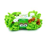 Lion Brand Yarn 3011-503 Sesame Street Off the Hook Magic Garn, Polyester, Oscar Eyes, 95 Gramm