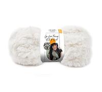 Lion Brand Yarn 323-098 Go fo Faux Thick & Quick Garn, Gebackener Alaska, 22 Meter