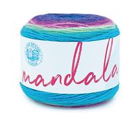 Lion Brand Yarn 525-220 Mandala-Garn, Troll, One Skein