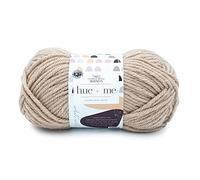 Lion Brand Yarn 617-099 Hue & Me Garn, Acryl, beige, 1 Pack, 125 Gramm