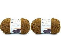 Lion Brand Yarn 617-132 Hue & Me Garn, Acryl, Pfeilholz, 1 Pack, 125 Gramm (Packung mit 2)