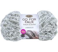 Lion Brand Yarn 622565 Go fo Faux Thick & Quick Bonus Bundle Garn, Husky, Einheitsgröße, 54 Meter