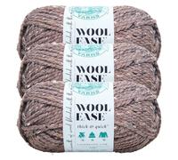 Lion Brand Yarn 640-124J Garn, Barley, 3-Pack, 291 Meter