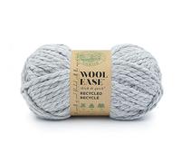 Lion Brand Yarn 643-150AA Wool-Ease T&Q Recycled Garn, GRAU, 1 Pack