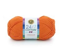 Lion Brand Yarn 769-133AN 24/7 Baumwolle DK Garn, Tamarin, 1 Pack