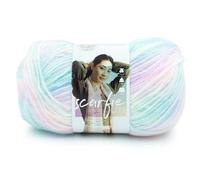 Lion Brand Yarn 827-603F Scarfie Lite Garn, Wollmischgewebe, Seeglas, 1 Pack