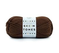 Lion Brand Yarn Basic Stitch Anti-Pilling Knäuel Töne Garn, Kakao