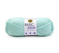 Lion Brand Yarn Basic Stitch Anti-Pilling Strickgarn, Garn zum Häkeln, 1er Pack, Frost