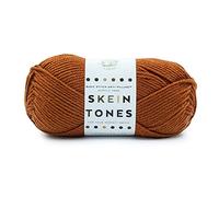 Lion Brand Yarn Basic Stitch ("Knäueltöne") Anti-Pilling Strickgarn, Garn zum Häkeln, 1 Stück, ADOBE