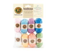 Lion Brand Yarn Company 1 Knäuel Garn Bonbons, Pastels, Multicolor