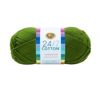 Lion Brand Yarn Company, 100 Percent Cotton, Grass,15.24x6.35x6.35 cm