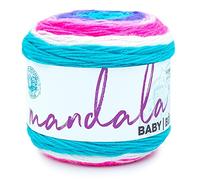 Lion Brand Yarn Company 526-209 Mandala Babygarn, Unicorn Cloud, One Knäuel