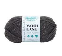 Lion Brand Yarn Company 640-151 Wool-Ease Dickes und schnelles Garn, Graphit, One Skein, 20