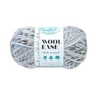 Lion Brand Yarn Company 640-548 Wool-Ease dickes und schnelles Garn, Arctic Ice