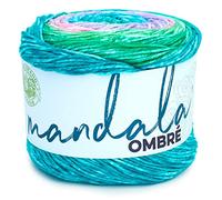 Lion Brand Yarn 622596 Ombre Company Mandala-Ombré-Garn, Balance, One Skein, 315 meter