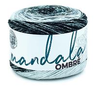Lion Brand Yarn Company Mandala-Ombré-Garn, Joy, ein Knäuel, cool