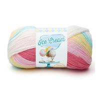 Lion Brand Yarn Eisgarn, 100% Acryl, Tutti Frutti, 10,89 x 10,89 x 22,32 cm