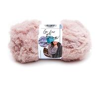 Lion Brand Yarn Entscheiden Sie sich für Kunstgarn, rosa Pudel.