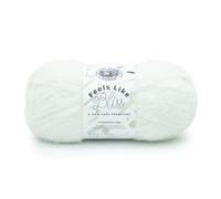 Lion Brand Yarn Fühlt sich an wie Bliss Garn, weiß
