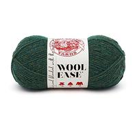 Lion Brand Yarn Garn Wool-Ease Forest Green Heather