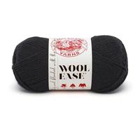 Lion Brand Yarn Garn Wool-Ease Schwarz
